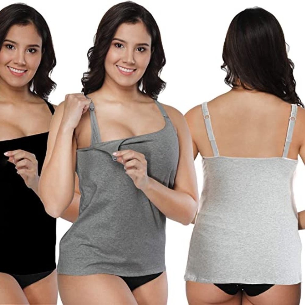 2 Pack of Maternity/Nursing Tanks--NWOT